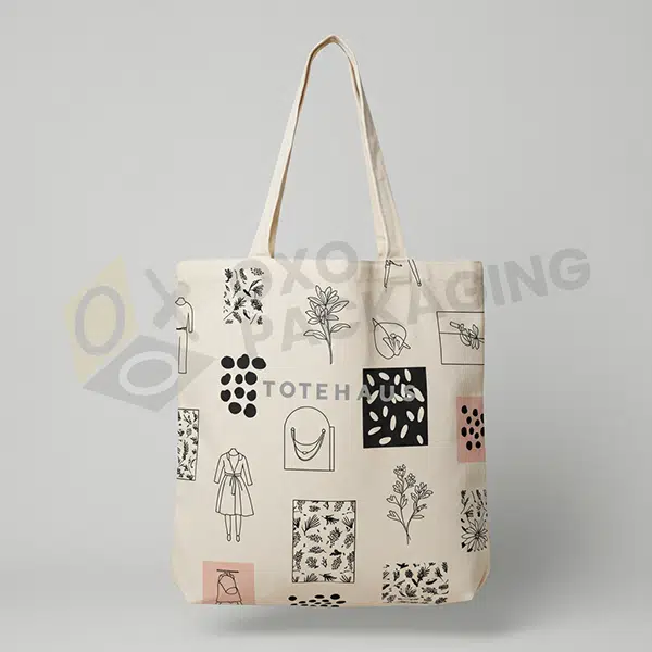 canvas tote bags with window